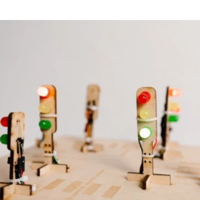 Programmeer je eigen verkeerslicht - Materiaalkoffer basis