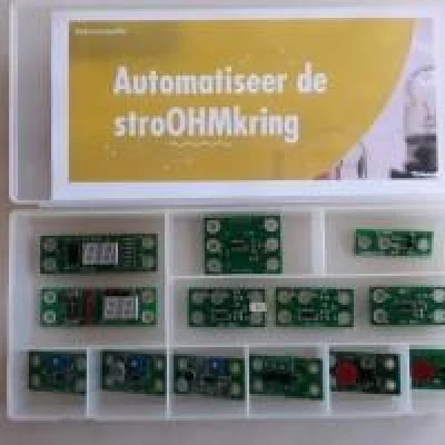 Experimenteer met elektriciteit en elektronica - Materiaalkoffer Automatiseer de StroOHMkring